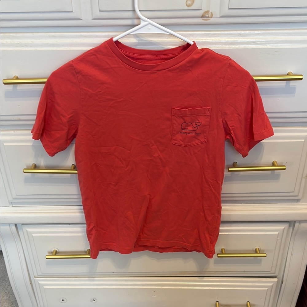 Vineyard Vines Boy’s Short Sleeve Red Tee